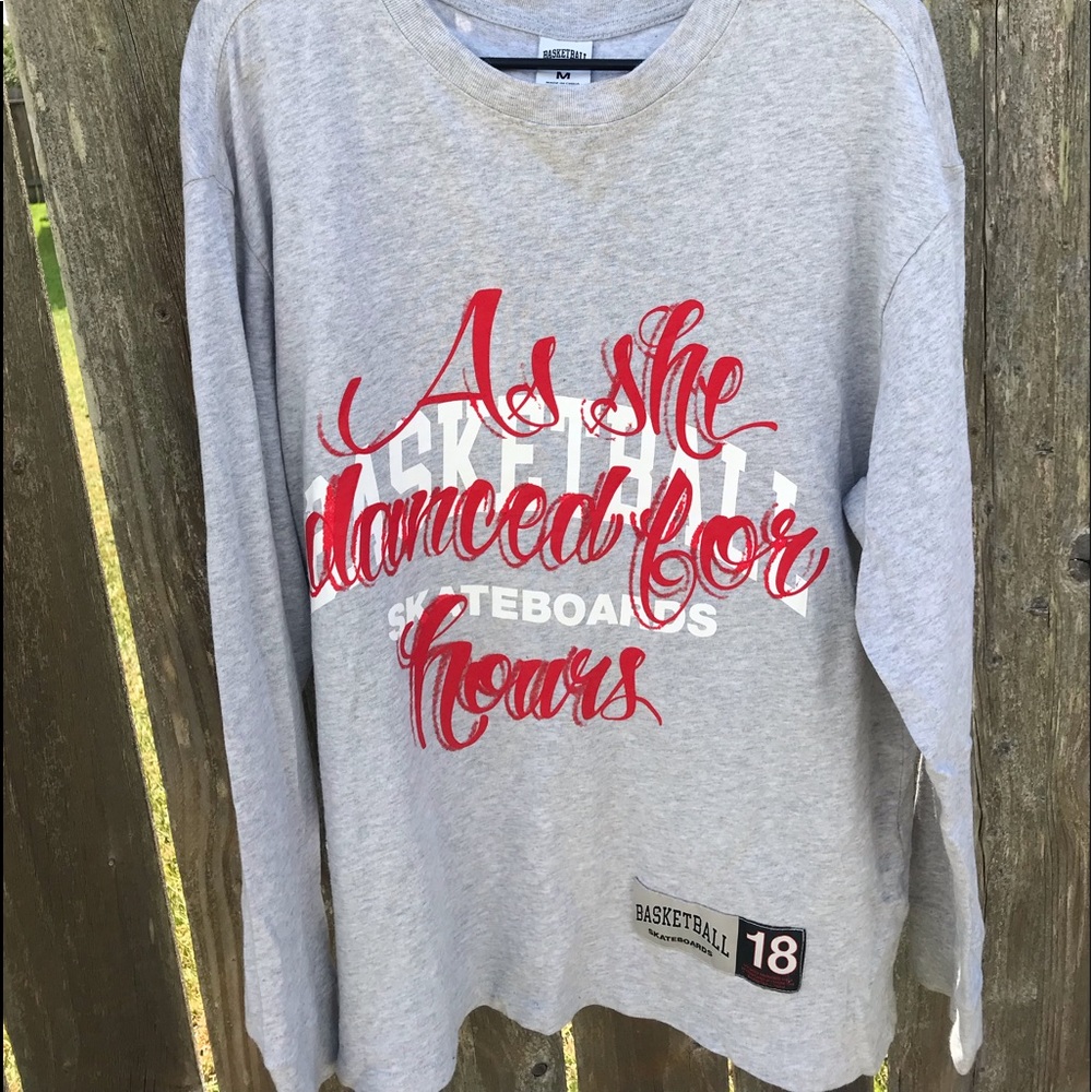 Heron Preston Basketball Stakeboard long sleeve